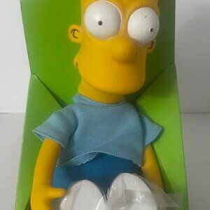 1990 Vintage Bart Simpson 11" Plush Doll Fox Matt Groening NEW in box